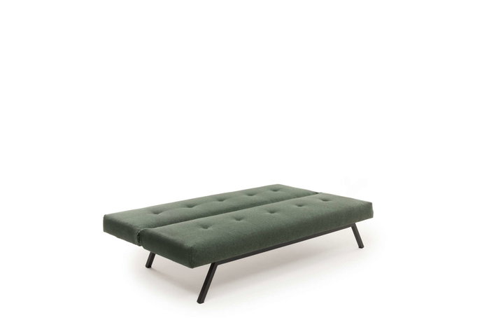 Atelier Del Sofa Zola Sofá-Cama de 3 Plazas en Lino Verde